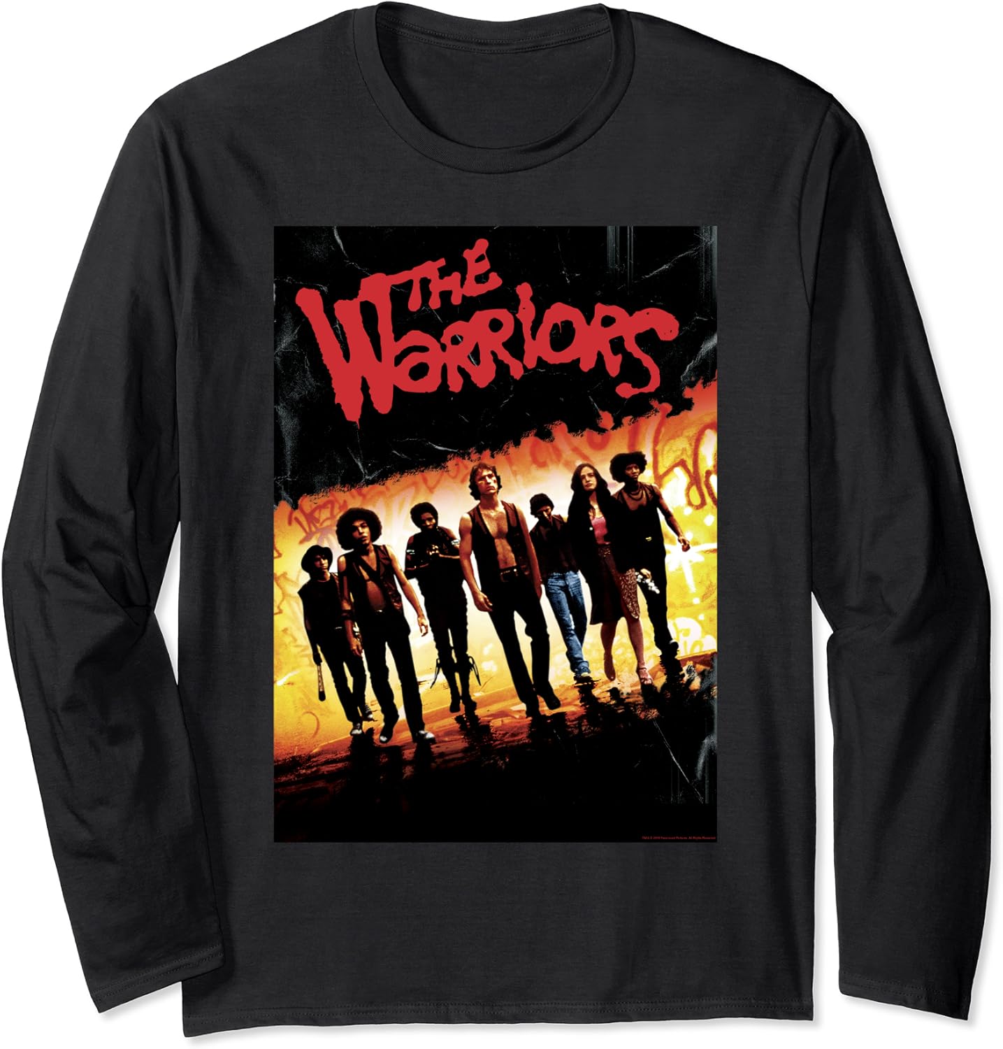 The Warriors Classic Poster Long Sleeve TShirt Clothing